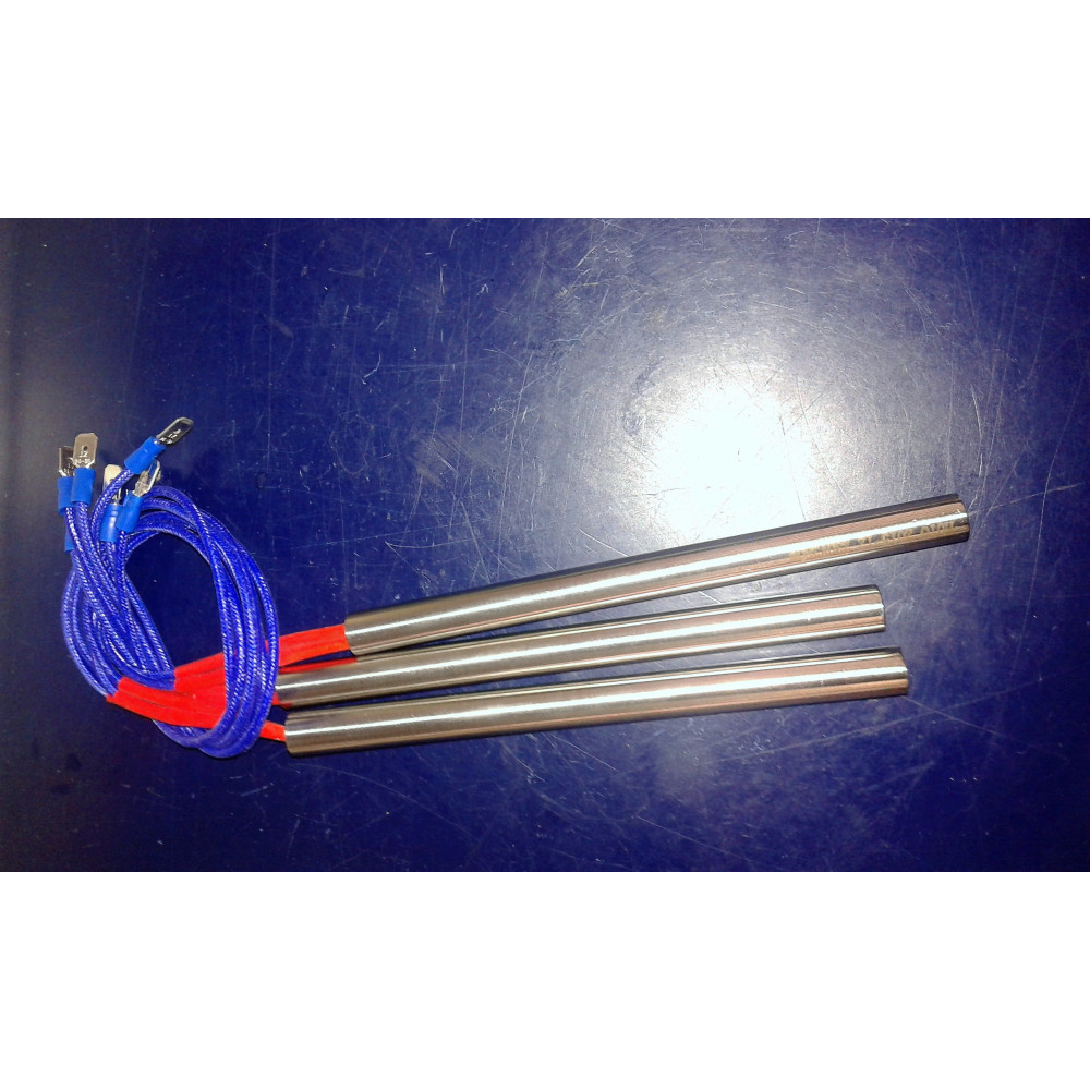 CANDELETTA ACCENSIONE 380W - DIAM.12 MM, L.163 MM PER STUFE A PELLET, CAMINI E CALDAIE CANDELETTA ACCENSIONE 380W - DIAM.12 MM, L.163 MM PER STUFE A PELLET, CAMINI E CALDAIE