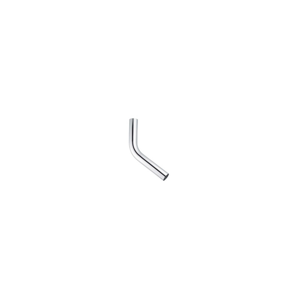 CANOTTO A 45° PER CASSETTA WC IN OTTONE CROMATO Ø30 - 120x160 MM