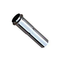 CANOTTO DI PROLUNGA IN OTTONE CROMATO D.30 - LUNGH.150 MM