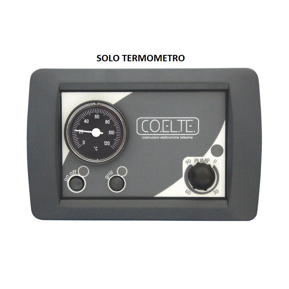 CENTRALINA ELETTROMECCANICA PER TERMOCAMINO AJ 1 TERMOSTATO - SOLO TERMOMETRO