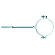COLLARE DI FISSAGGIO PER CANNE FUMARIE VERNICIATO BIANCO - MISURA: 76 - 80 mm