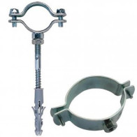 COLLARE PESANTE IN FERRO ZINCATO DA 1"1/4