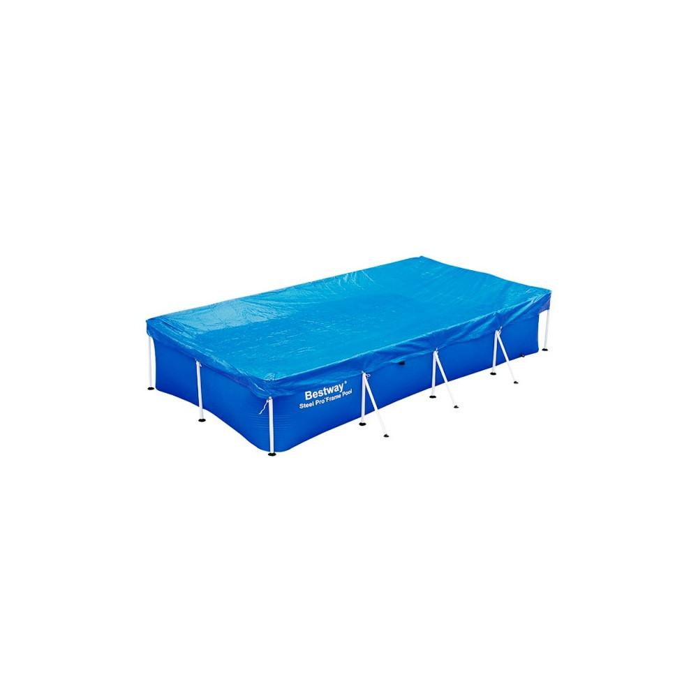 COPERTURA PER PISCINA RETT. 221 X 150 CM - DIMENSIONI COPERTURA 224 X 154 CM - BESTWAY -58103 COPERTURA PER PISCINA RETT. 221 X 150 CM - DIMENSIONI COPERTURA 224 X 154 CM - BESTWAY -58103