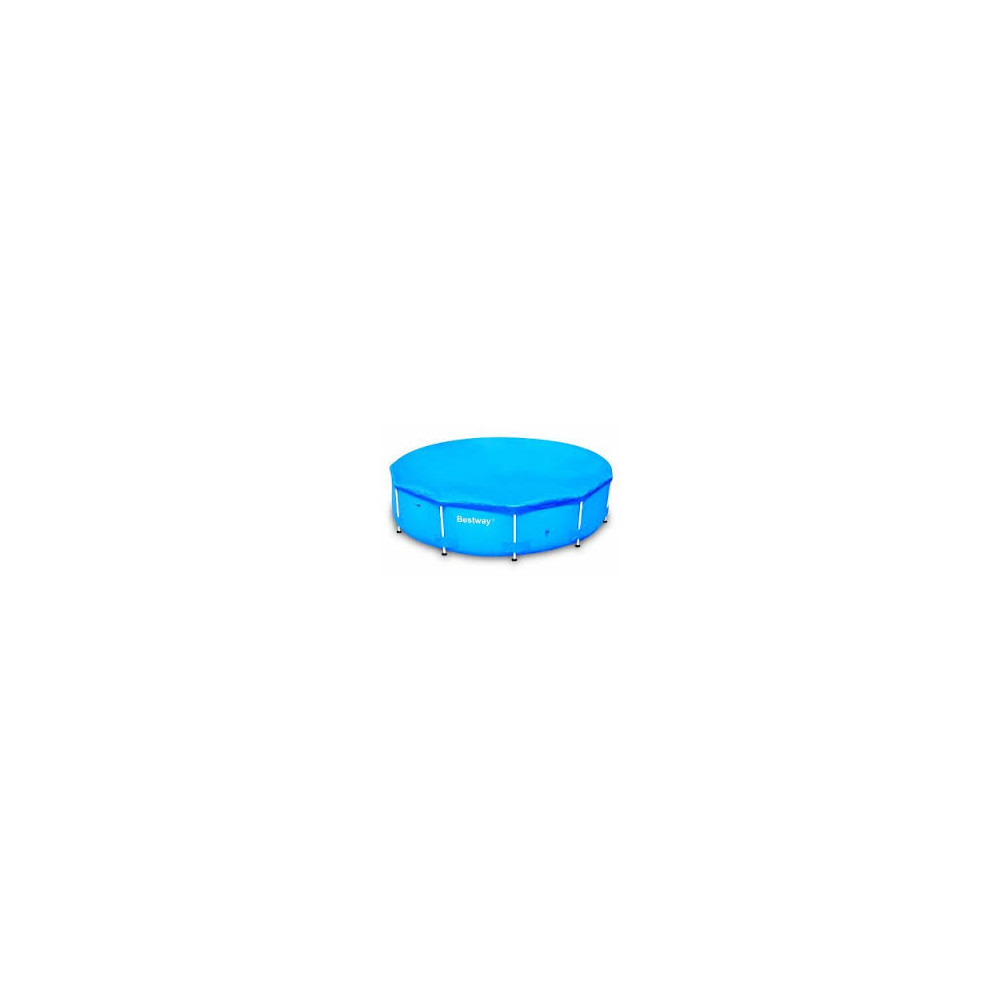 COPERTURA PER PISCINA TONDA D.457 CM CON TELAIO PORTANTE - BESTWAY -58038