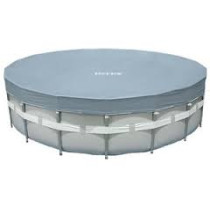 COPERTURA PER PISCINA TONDA D.488 CM CON TELAIO PORTANTE - INTEX -28040