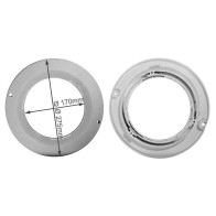 CORONA FRONTALE PER FARO PISCINA HAYWARD 300W SP0512