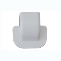 CURVA A MURO 65x50 BIANCO
