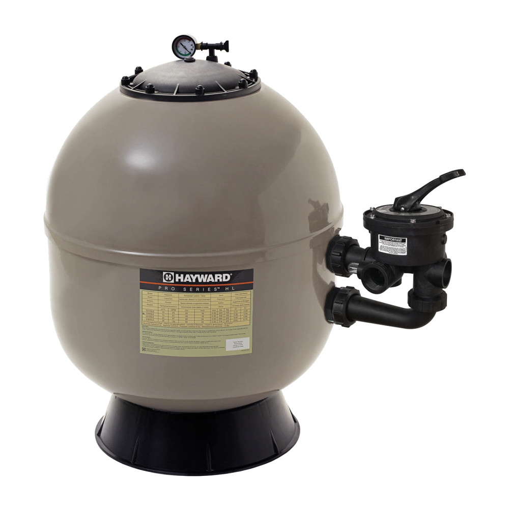 FILTRO A SABBIA HAYWARD PRO-SERIES HL SIDE Ø 640 - MC/H 14 CON VALVOLA SELETTRICE