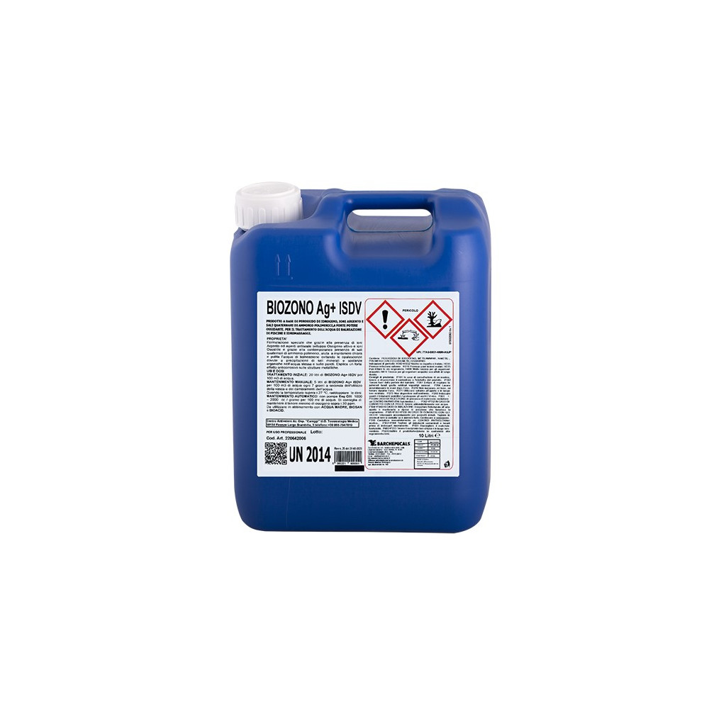 BIOZONO AG+ ISDV (35%) OSSIGENO LIQUIDO DA 10 LT