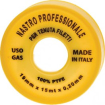 NASTRO TEFLON PROFESSIONALE MT15XMM19  SPESS. 0,20
