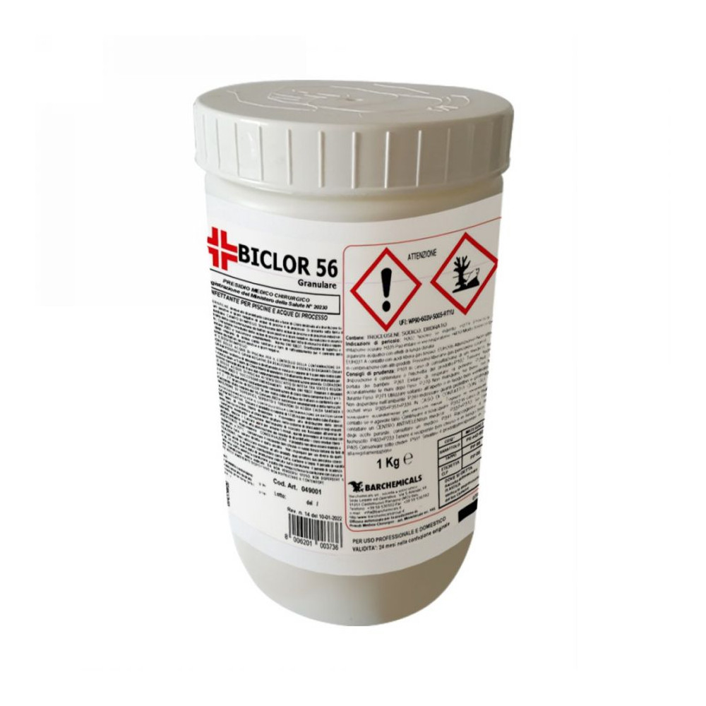 DICLORO GRANULARE BICLOR 56 DA   1 KG - PMC