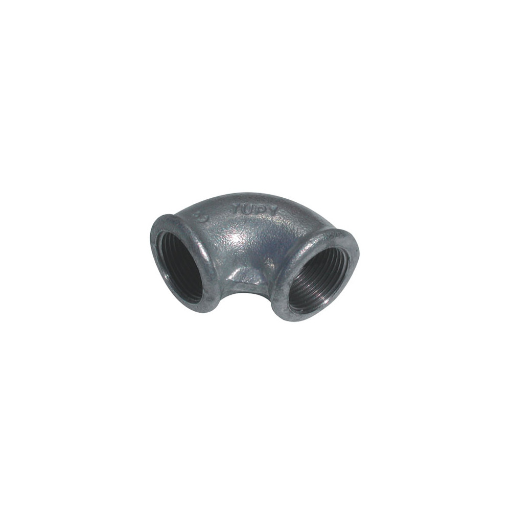 GOMITO IN GHISA ZINCATA A 90 ° 1" 1/4 FF