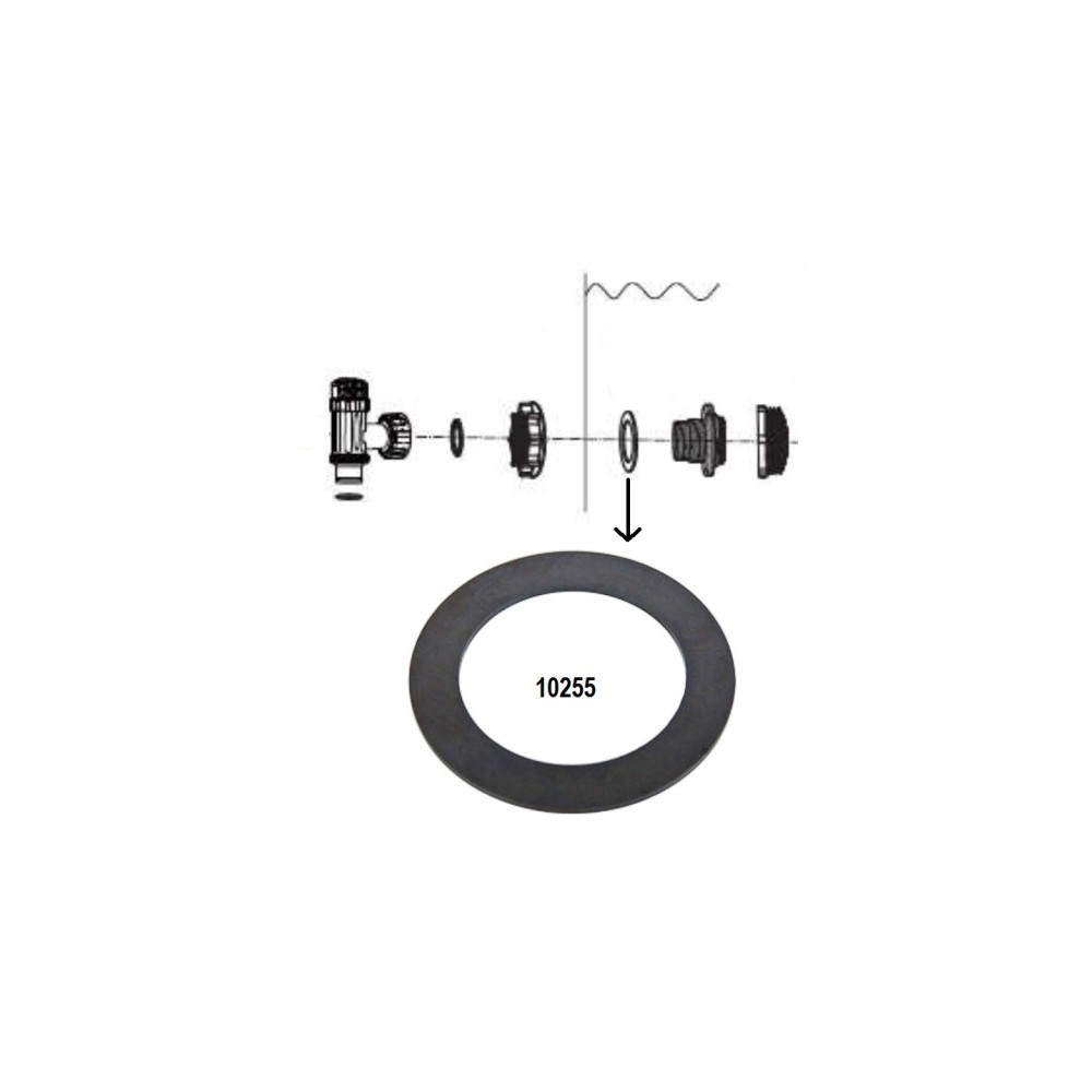 GUARNIZIONE PIANA PER STRAINER POMPE E CLORINATORI INTEX