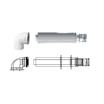 KIT COASSIALE Ø60/100 PER CALDAIA A CONDENSAZIONE