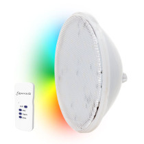 LAMPADA PAR56 SEAMAID A LED RGB C/TELECOMANDO - 16 W - 600 LUMEN - VERSIONE PIATTA