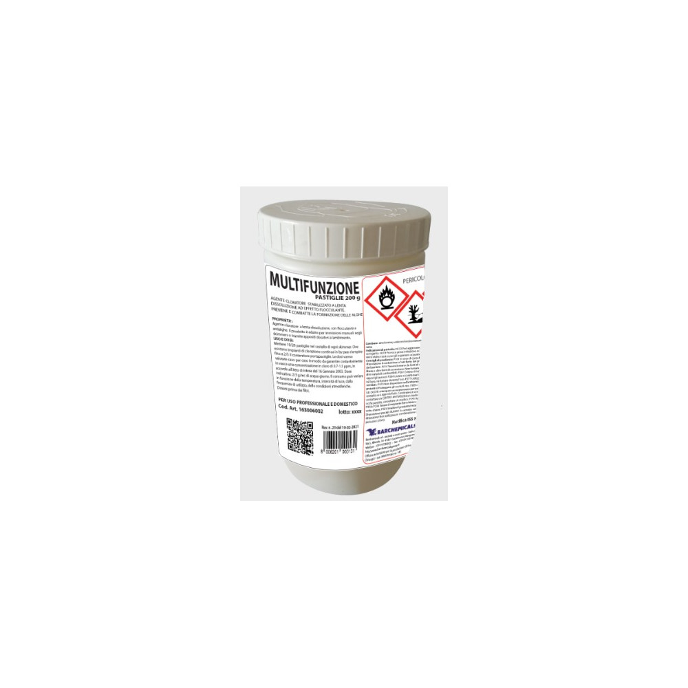 MULTIFUNZIONE PASTIGLIE 200 GR - CONF 1KG