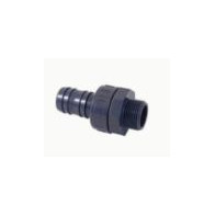PORTAGOMMA PVC CON BOCCHETTONE D.38 X 1"1/2 M