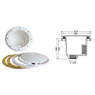 PRESA DI FONDO ANTI-VORTICE 2" X PISCINE IN LINER