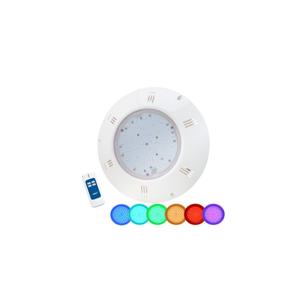 PROIETTORE PIATTO SEAMAID RGB PAR56 90 LED 600LM 16 W C/TELECOMANDO
