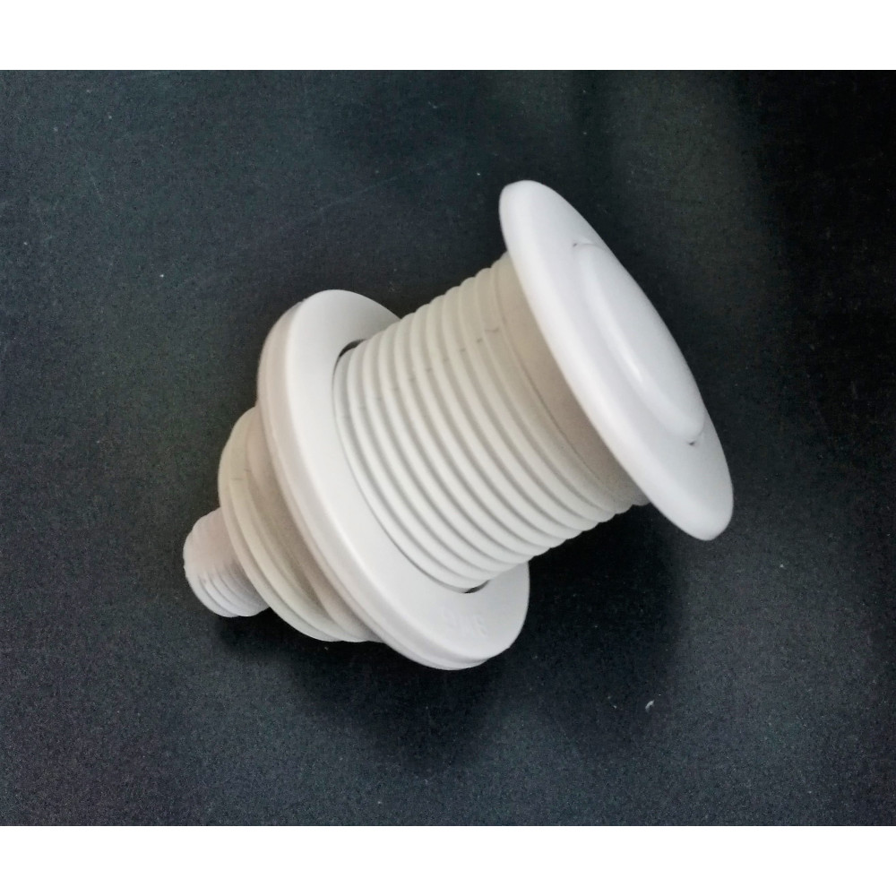 PULSANTE PNEUMATICO JET AIR BIANCO PER AZIONAMENTO POMPE IDROMASSAGGIO
