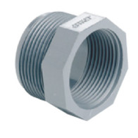 RIDUZIONE M/F CORTA PVC IDOR D. 2"x1"1/2