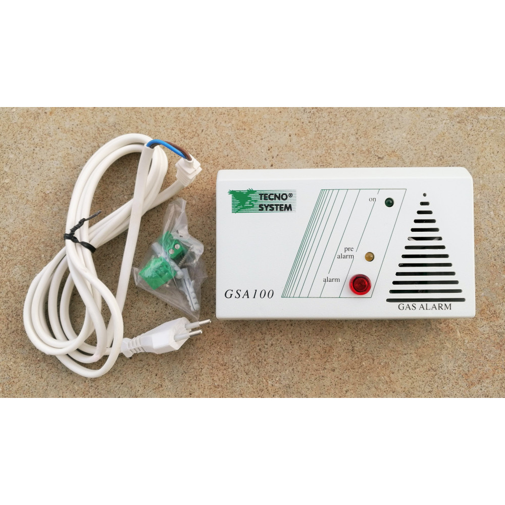 RIVELATORE GAS GPL TECNOSYSTEM GSA 100