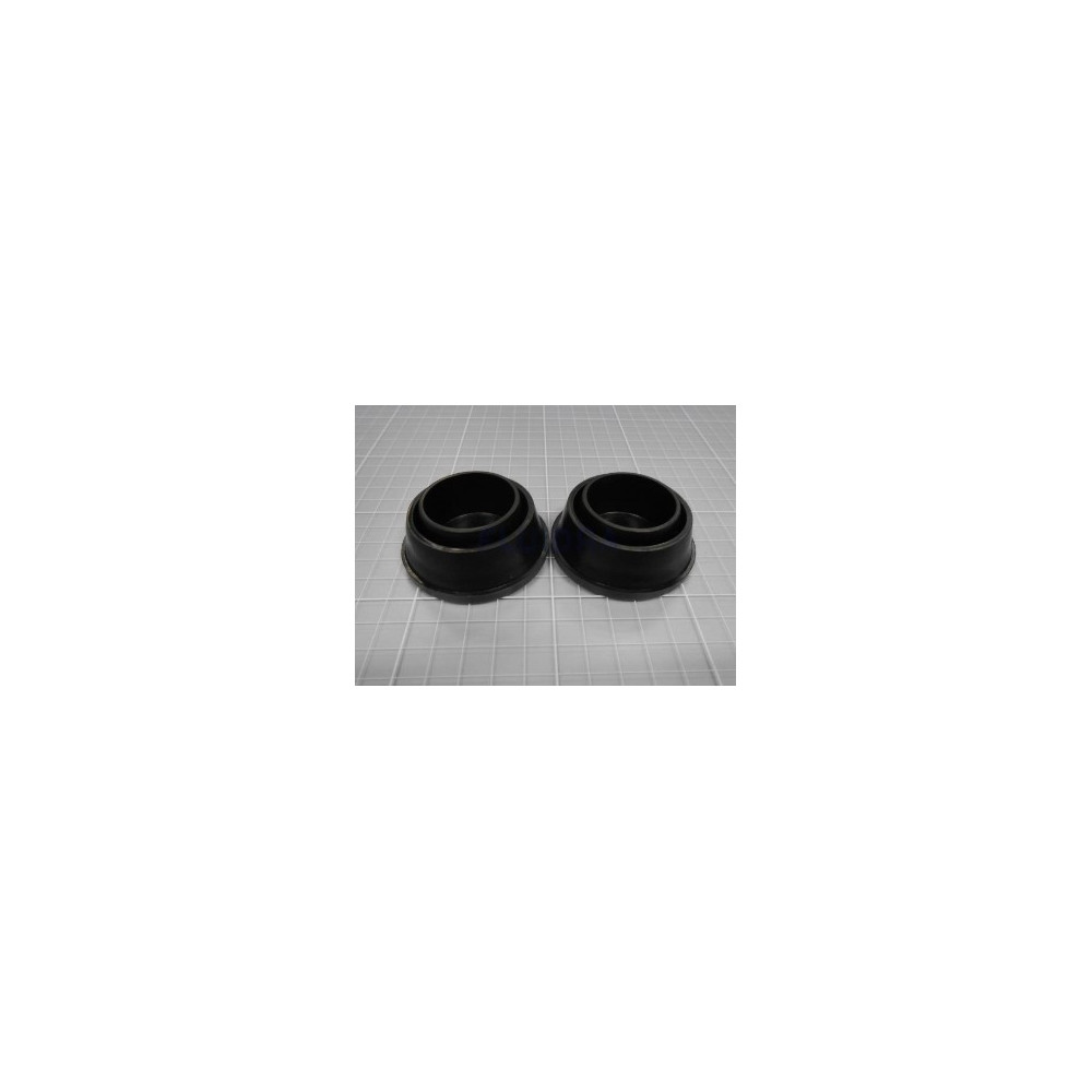 PIEDINO NERO Ø 43 PER SCALETTA PISCINA INTERRATA (COPPIA)