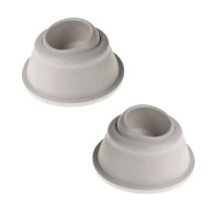 PIEDINO SNODABILE Ø 43 MM PER SCALETTA PISCINA (COPPIA)