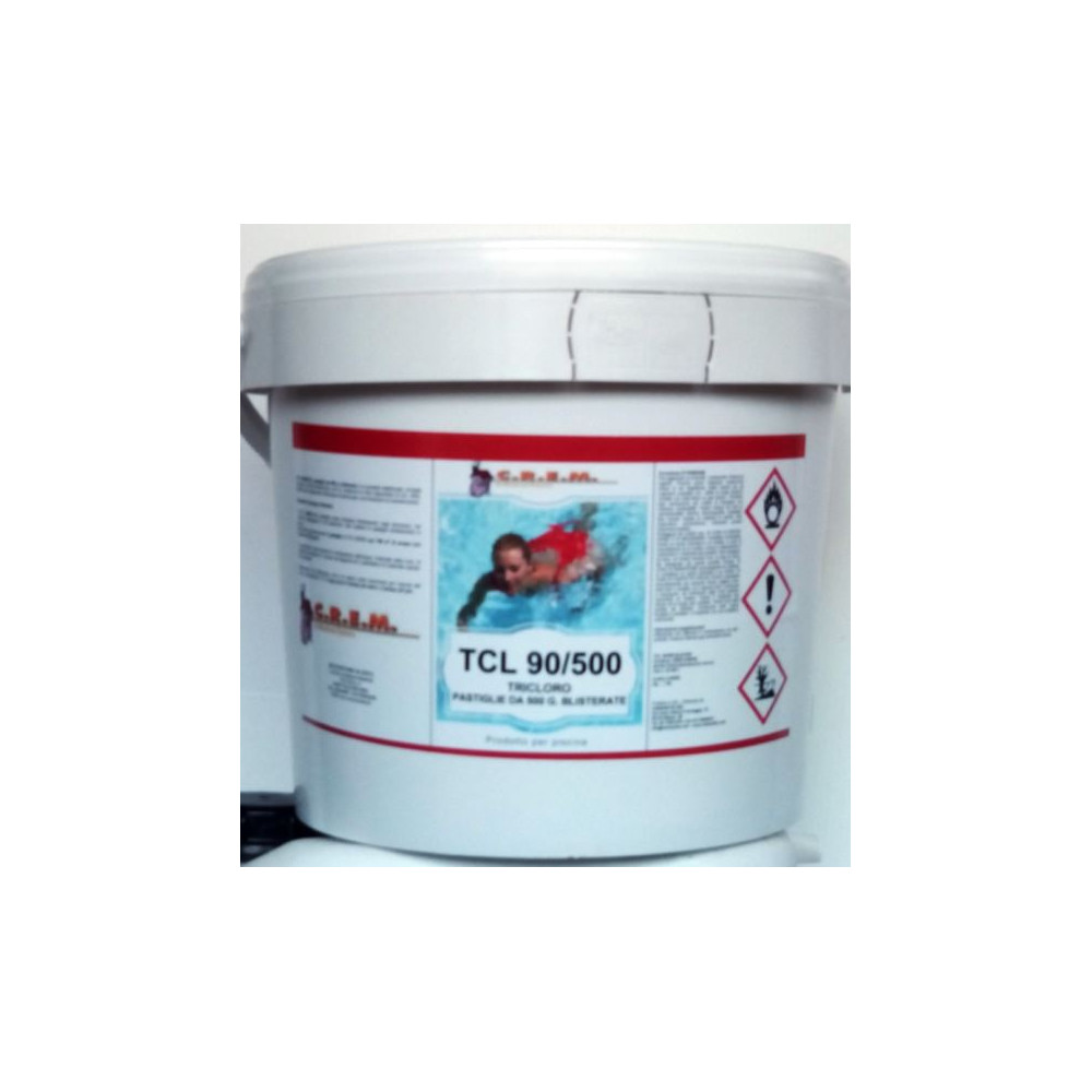 TRICLORO CHEMARTIS TCL 90/500 IN PAST.gr 500 DA 10 KG