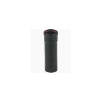 TUBO FUMI PER STUFE A PELLETS D.80 DA MT 1,00 ACCIAIO INOX