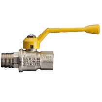 VALVOLA SFERA GAS DA 1/2 MF CON LEVA