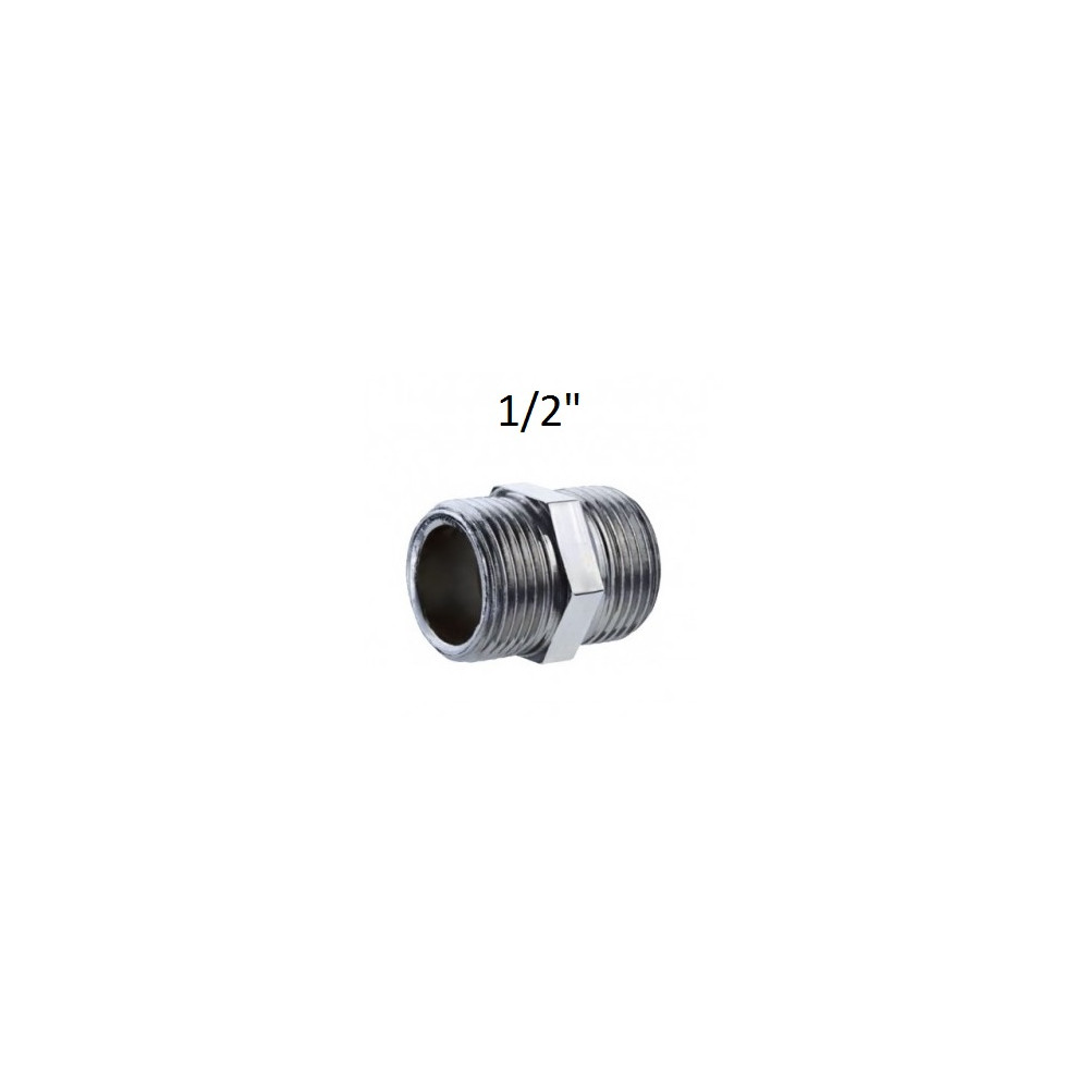 VITE DOPPIA ACCIAIO ZINCATO 1/2" MM