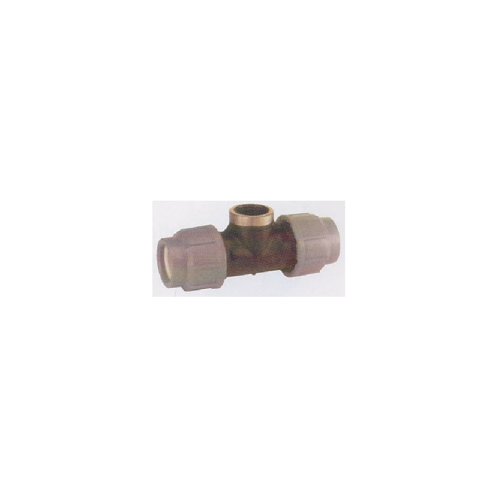TEE 90° PP D.25 x 3/4" F