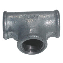 TEE IN GHISA ZINCATA DA 1"1/4 F