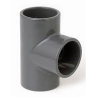 TEE PVC 90° INCOL. D. 50 F