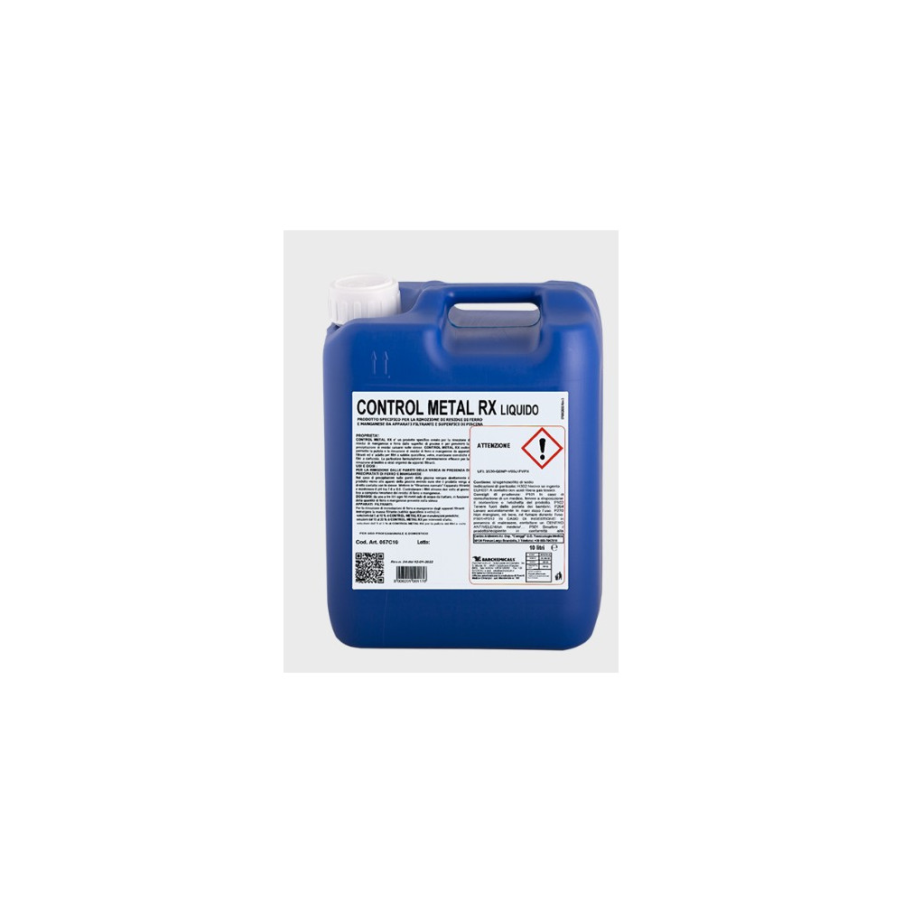 CONTROL METAL RX LIQUIDO SEQUESTRANTE RAPIRO PER FERRO-MANGANESE - 10LT