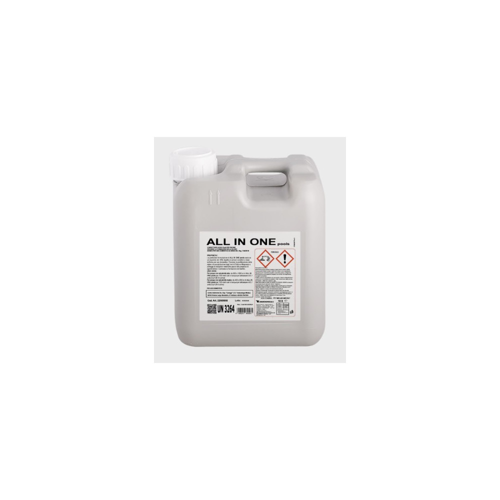 PH MENO LIQUIDO ALL IN ONE POOLS MULTIFUNZIONE - 10 LT