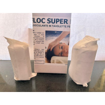 FLOCCULANTE  FLOC SUPER IN SACCHETTI FELTRO DA 125 GR - CONF. KG 1