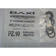 GUARNIZIONE O-RING BAXI 21,5X3 EP70 (CONF.10 PEZZI)