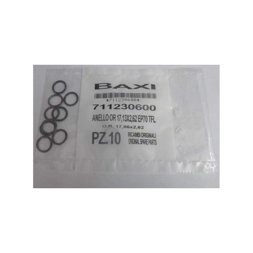 GUARNIZIONE O-RING BAXI D.17 13X2,62 (CONFEZIONE DA 10 PZ)