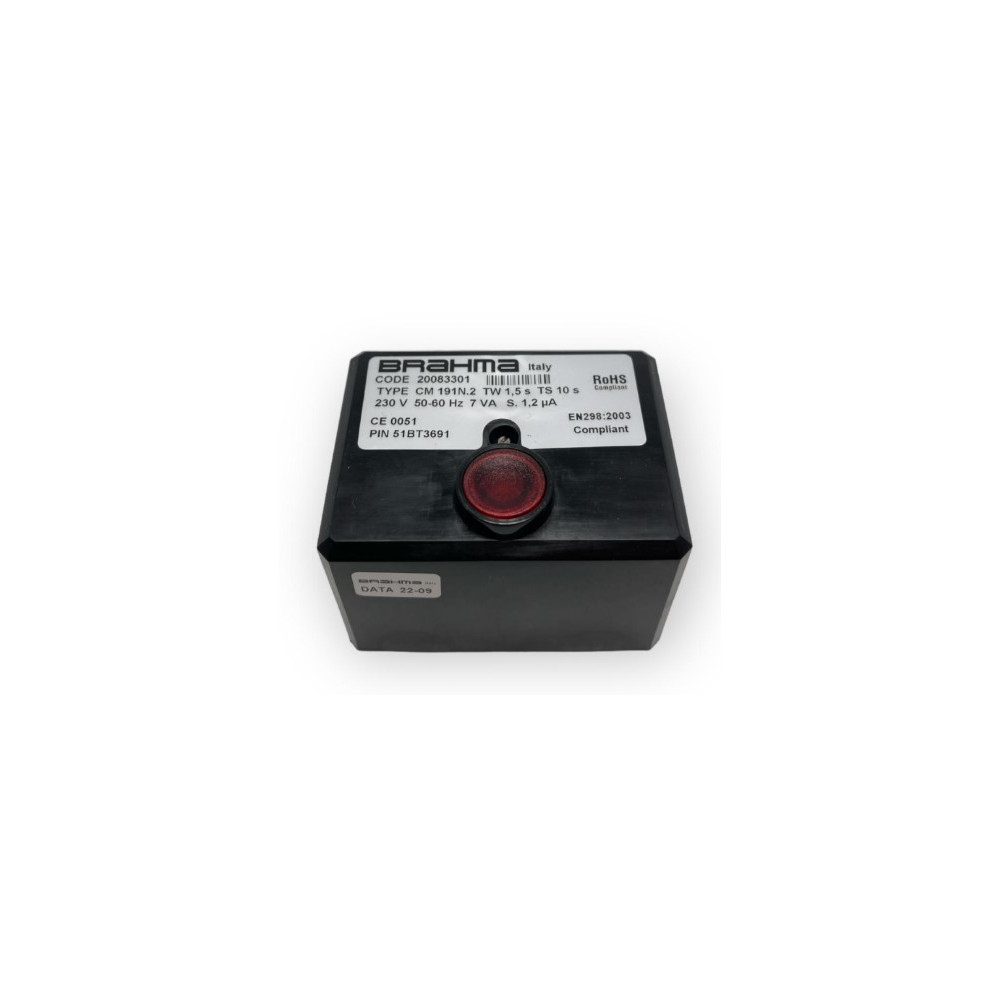 APPARECCHIATURA BRAHMA SM191.1 TW 1.5S TS10 S 230 V 50HZ 20083301