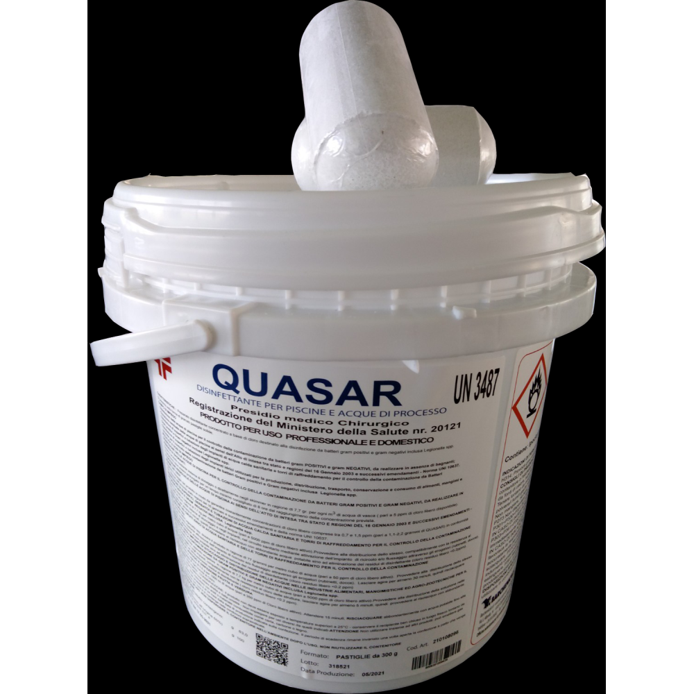 QUASAR STICK PASTIGLIE 300GR - CONF 5,4KG