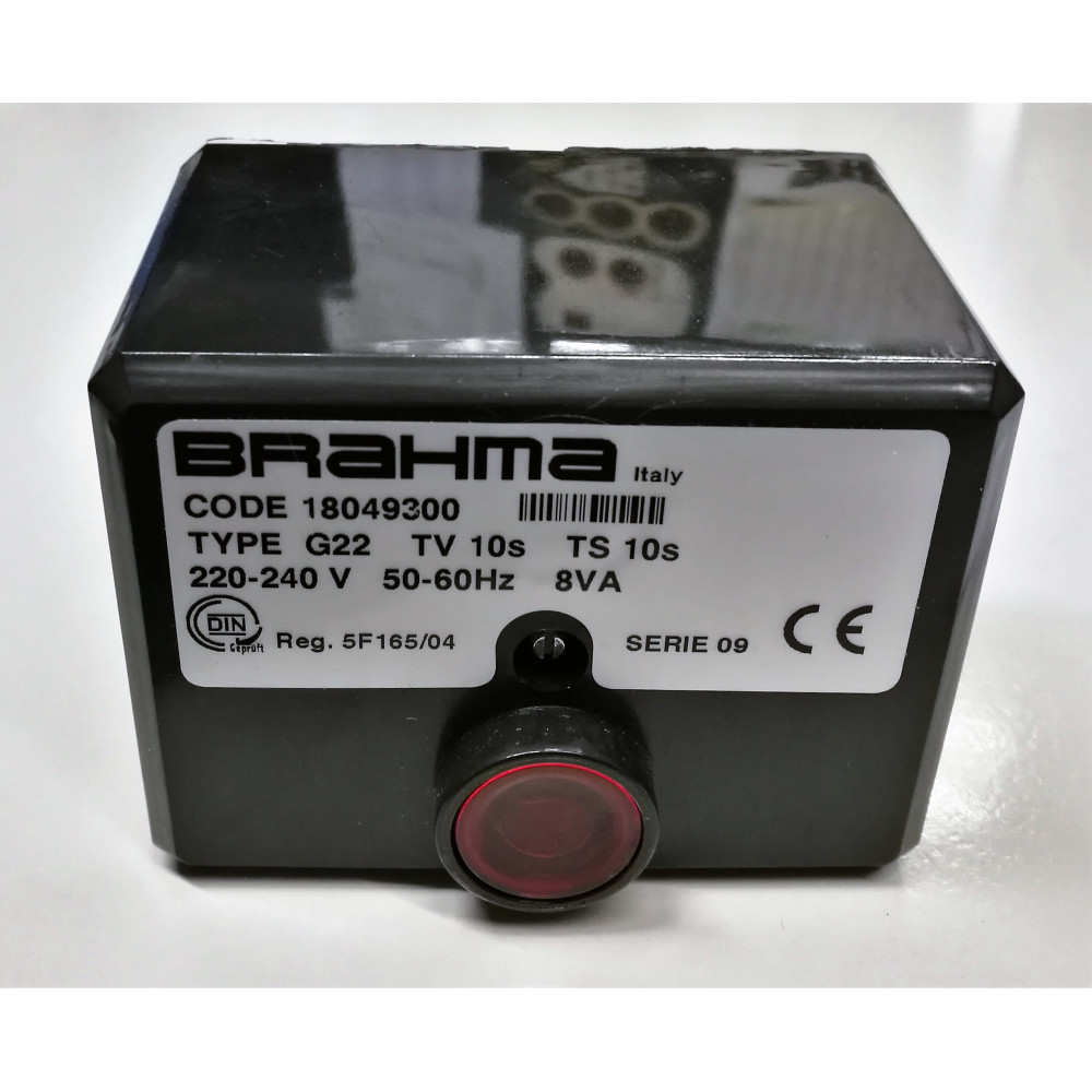 APPARECCHIATURA BRAHMA TIPO G22 TV 10S 18049300