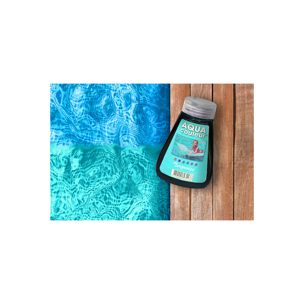AQUA COULEUR TURCHESE - COLORANTI TEMPORANEI PER ACQUA
