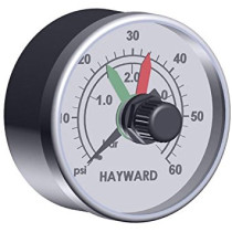 MANOMETRO CON FILETTO POSTERIORE X FILTRI HAYWARD