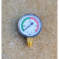 MANOMETRO KRIPSOL PER FILTRO SENZA SF ARIA 0-3b.1/8 - MP13B