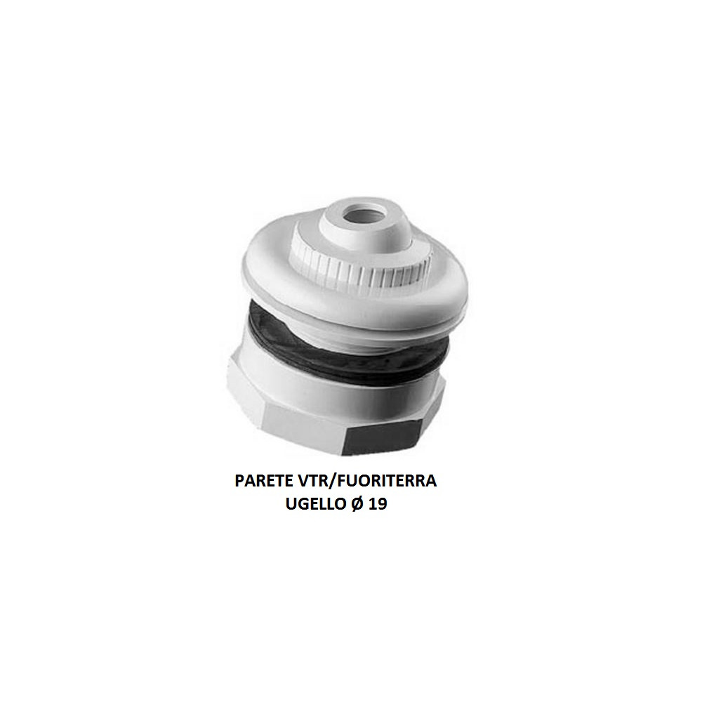 BOCCHETTA IMMISSIONE ORIENTABILE X VTR E FUORITERRA HAYWARD - UGELLO D.19 MM