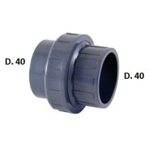 BOCCHETTONE PVC INCOL. D. 40 F